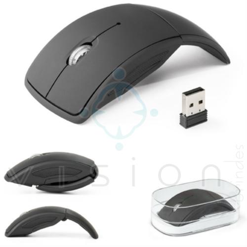 Mouse Wireless Dobrável 2.4G