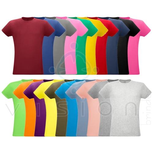 Camiseta Unissex Corte Regular Cores (135 g/m2)