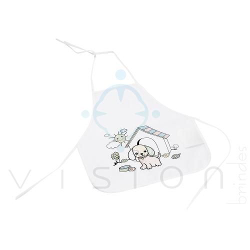 Avental de criança para colorir