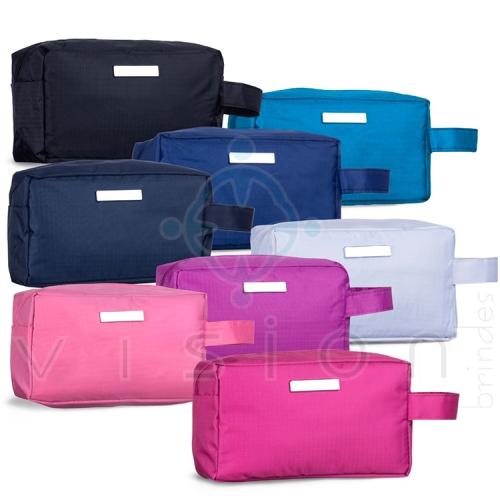 Necessaire em PVC com Plaquinha