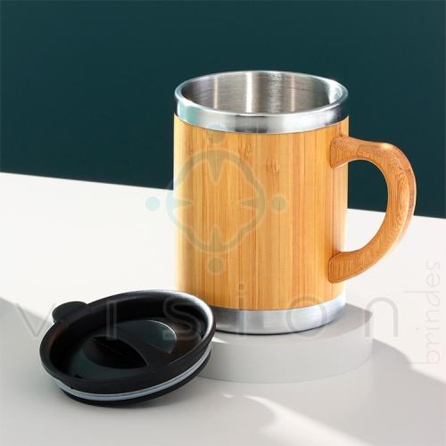 Caneca em Bambu 300ml