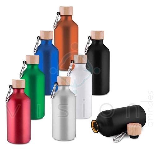 Garrafa em alumínio reciclado 55ml